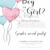 Boy or girl balloons watermerk