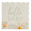 Floral baby servet zoom