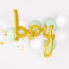 Folie Ballon Goud Boy - Afbeelding 2