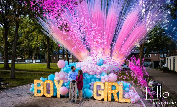 Gender Reveal Vuurwerkshow