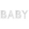Hello baby ballon letters baby zoom