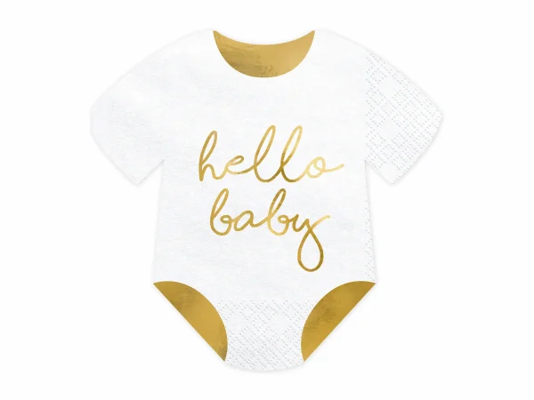 Hello baby romper servet zoom