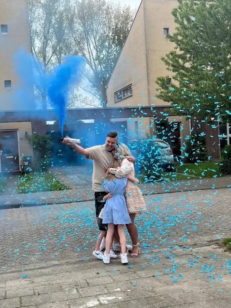 Mini-Spray Foto blau
