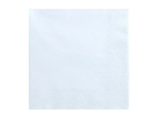 Servetten blauw
