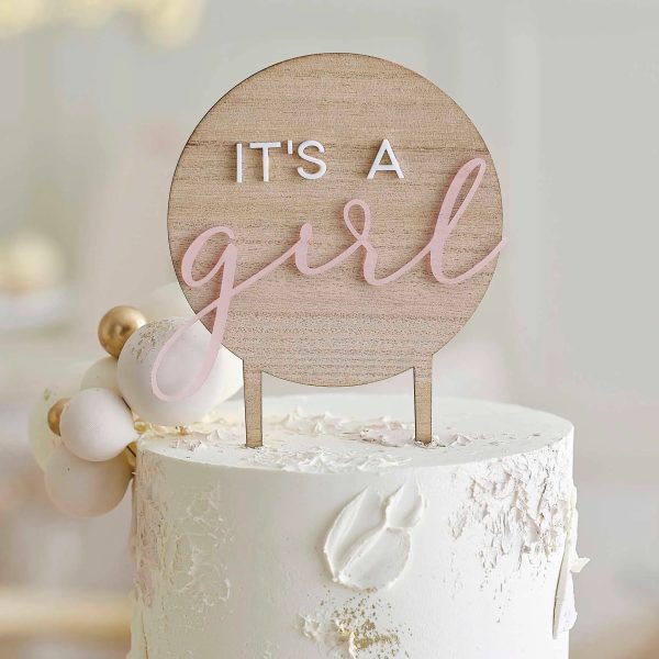 Taarttopper it's a girl