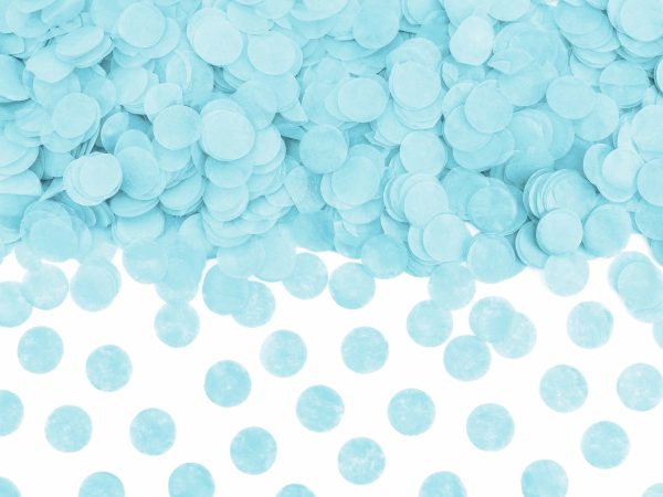Tafelconfetti blauw