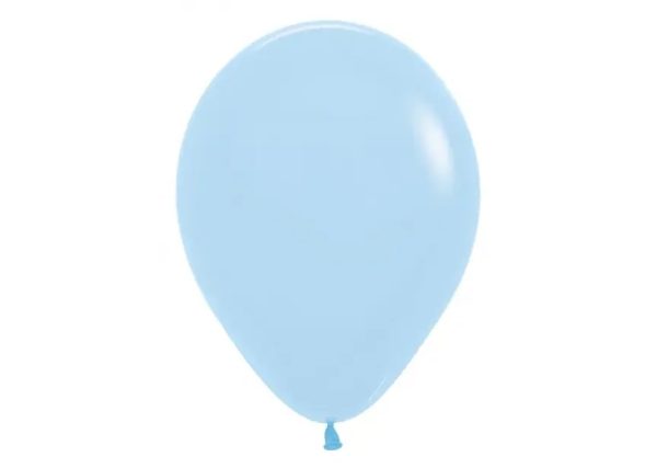 ballon pastel matte blauw