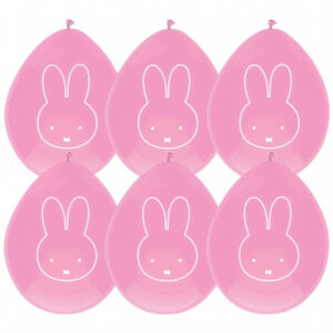 Ballonnen Nijntje roze meisje