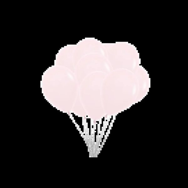 ballonnen pastel roze