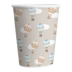 Baby balloons bekers 8 stuks