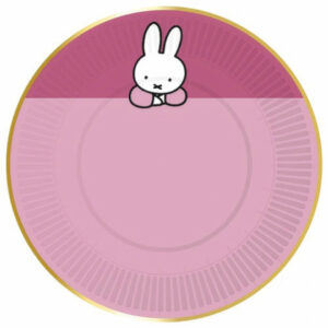 Bordjes Nijntje baby roze