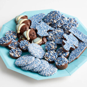 Geboortechocolade mix blauw