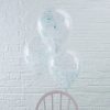 confetti ballon blauw 2