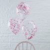 confetti ballon roze