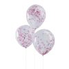 confetti ballon roze 2
