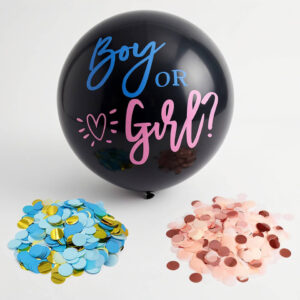 Gender Reveal ballon pakket boy or girl