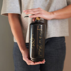 Gender Reveal brandblusser met bedrukking