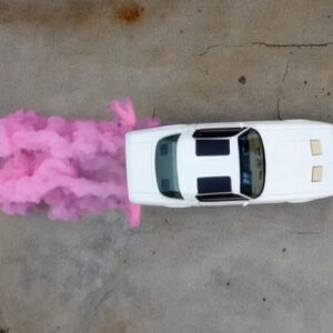 Gender Reveal Burn-out kit roze meisje