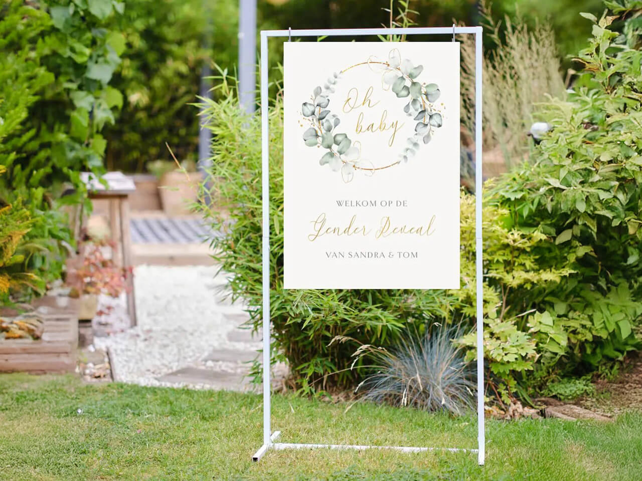 Gender Reveal Poster Standaard verhuur