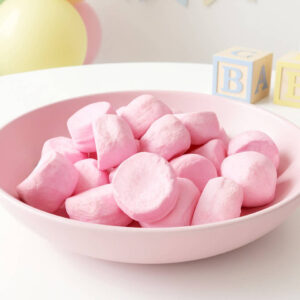 Spekbollen spekjes roze meisje