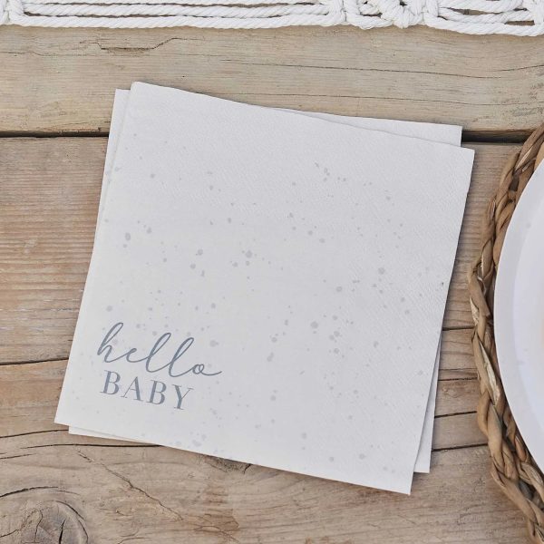 Hello Baby Servetten - Afbeelding 2