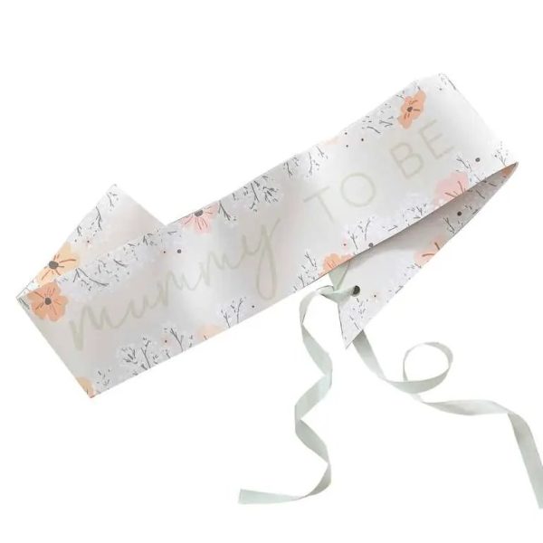 Floral Baby Mummy to Be Sjerp - Afbeelding 2